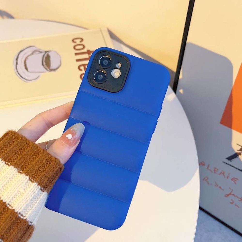Fluffy Puffer iPhone case for iPhone pro max, mini 13, 12, 11, XR, X and more